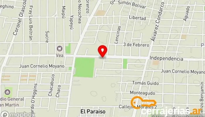 mapa de Vitra Alum Taller de instalación de puertas y ventanas, Herrero, Soldador en Las Heras