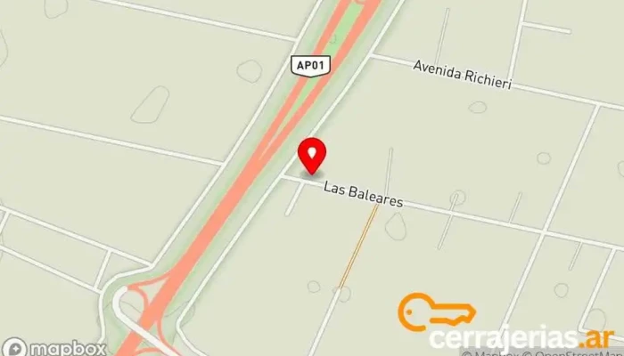 mapa de Winkelmann srl Empresa constructora en Santo Tomé